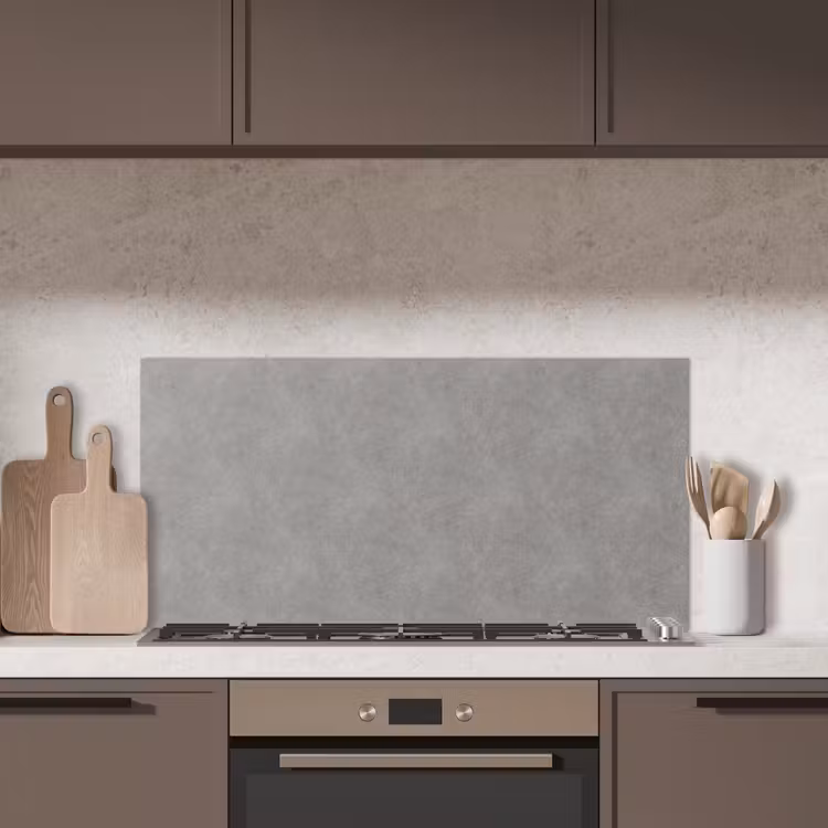 Industrieel - Patroon - Beton keuken achterwand spatscherm middel 899 -sfeer2