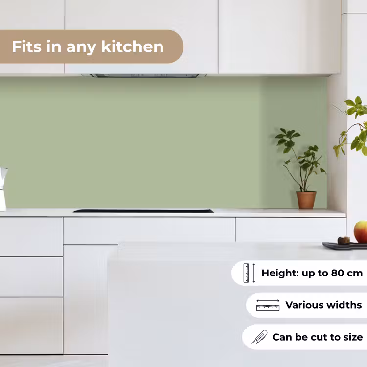 Spring - Sprint - Groen keuken achterwand 2 middel 871 -sfeer4_UK