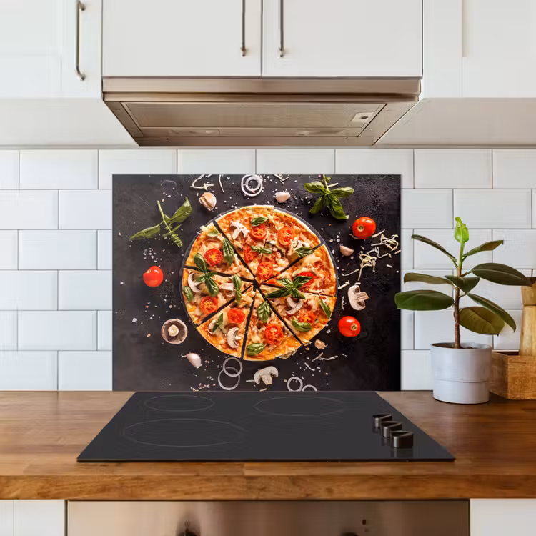 Mediterraans Feestmaal keuken achterwand spatscherm middel -sfeer2