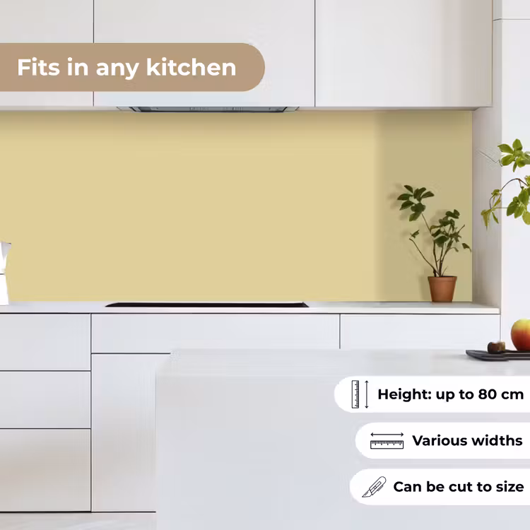 Mellow - Touch - Geel keuken achterwand 2 middel 871 -sfeer4_UK
