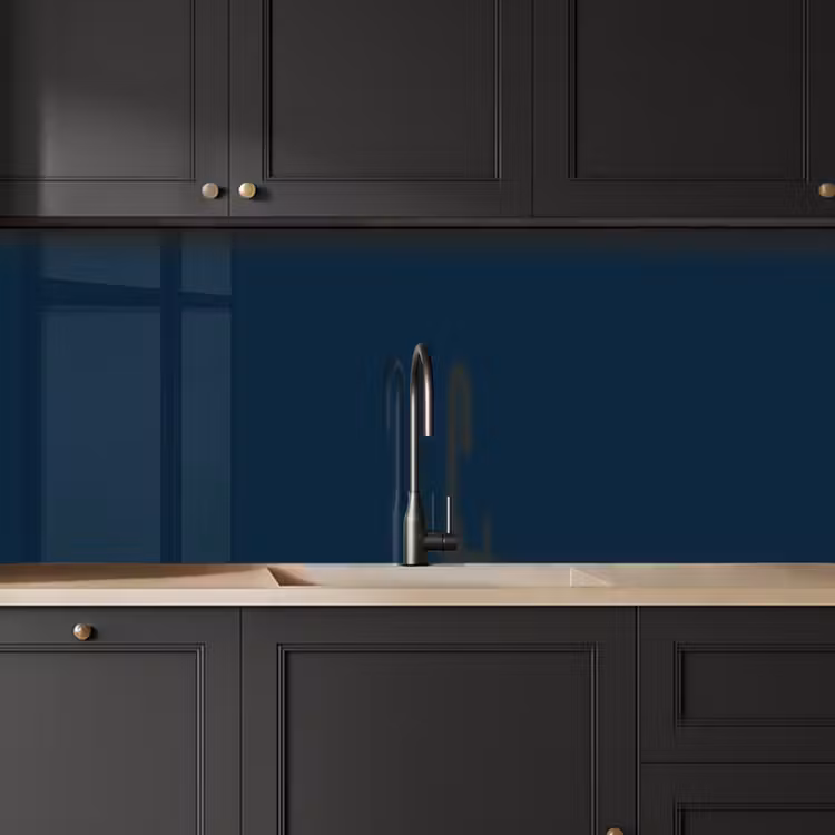 Midnight - Blue - Blauw keuken achterwand 2 middel 871 -sfeer1