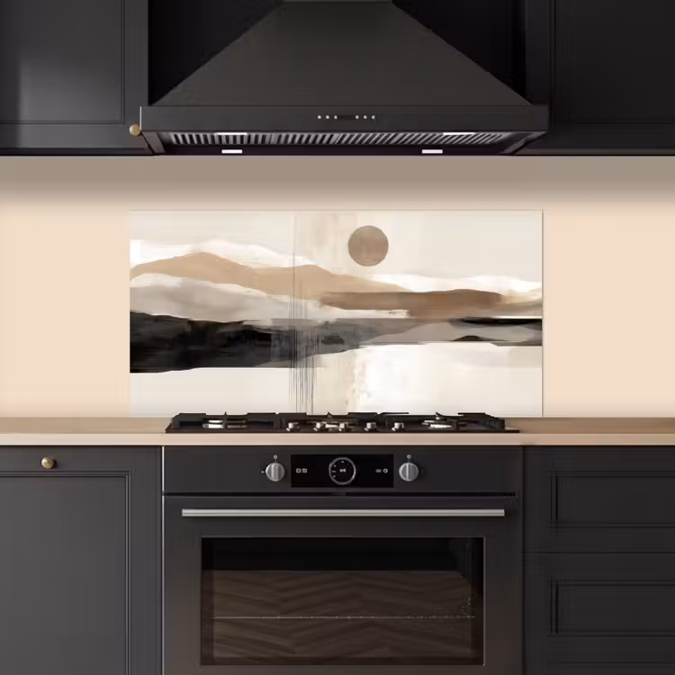 Minimalistisch - Landschap - Dimensie keuken achterwand spatscherm middel -sfeer1