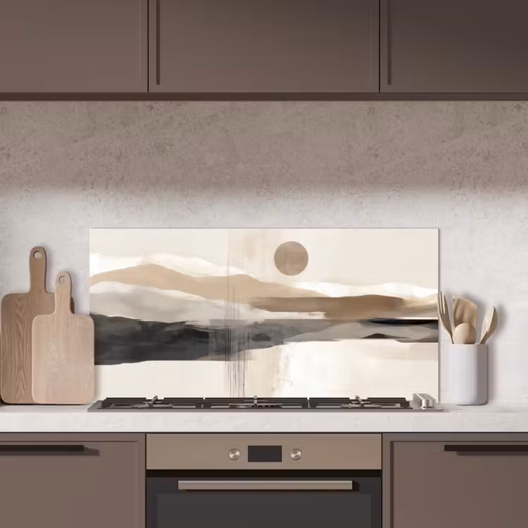 Minimalistisch - Landschap - Dimensie keuken achterwand spatscherm middel -sfeer2