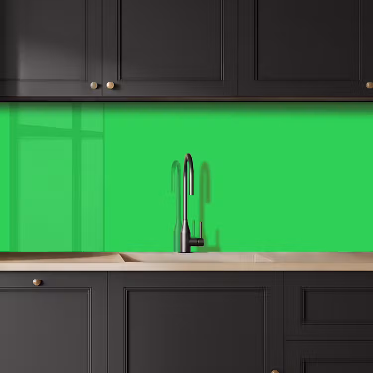 Mint - Green - Groen keuken achterwand 2 middel 871 -sfeer1