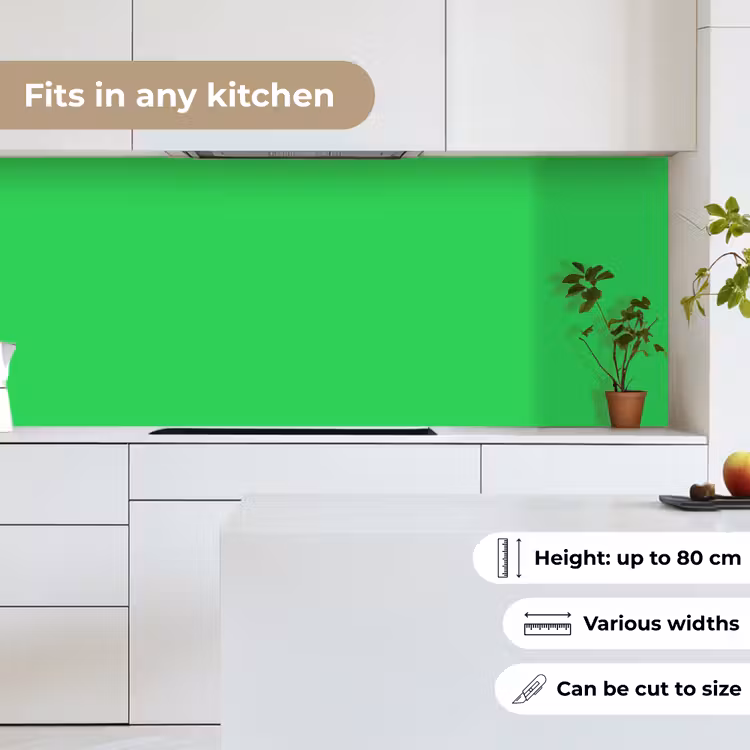 Mint - Green - Groen keuken achterwand 2 middel 871 -sfeer4_UK