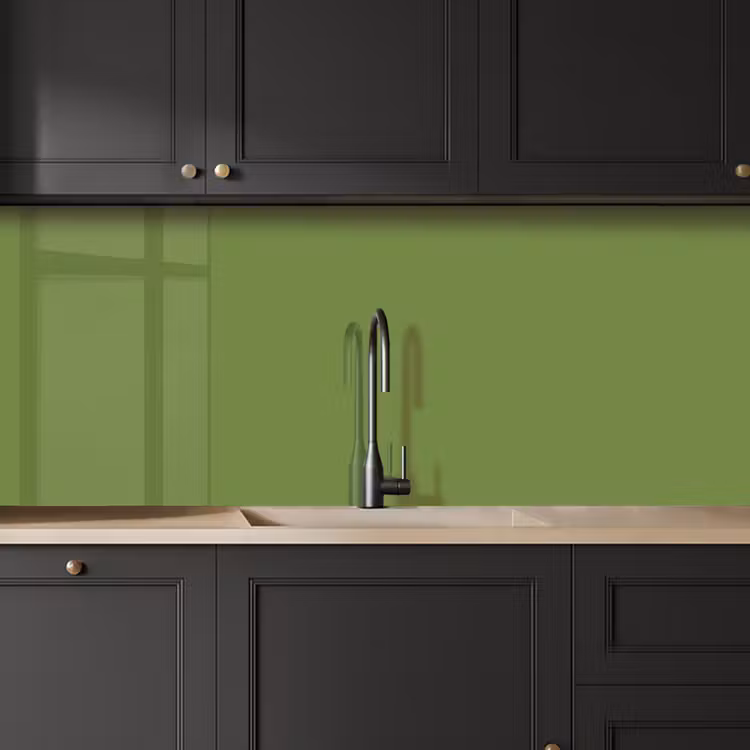 Moss - Green - Groen keuken achterwand 2 middel 871 -sfeer1