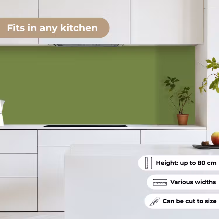 Moss - Green - Groen keuken achterwand 2 middel 871 -sfeer4_UK