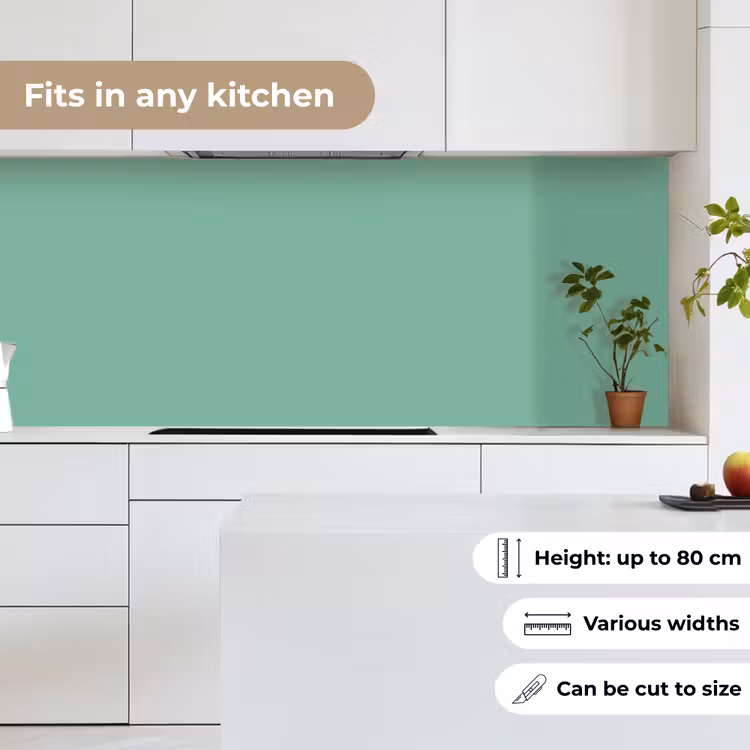 Ocean - Jade - Groen keuken achterwand 2 middel 871 -sfeer4_UK
