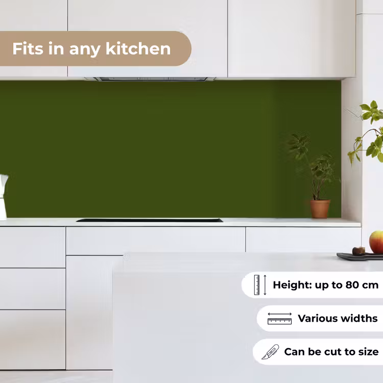 Olive - Drab - Groen keuken achterwand 2 middel 871 -sfeer4_UK