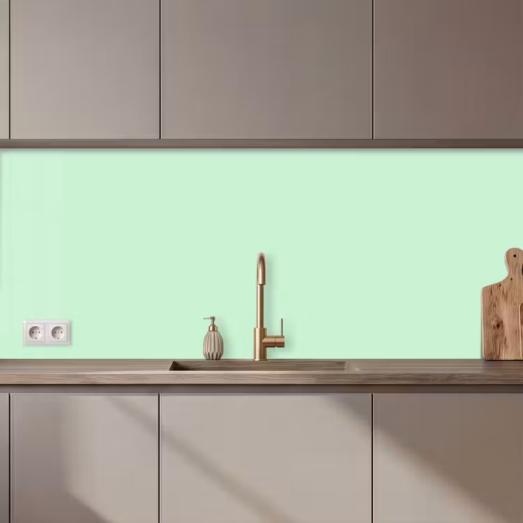 Pale - Mint - Groen keuken achterwand 2 middel 871 zz_3dshopping