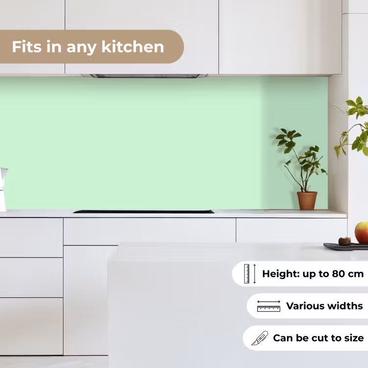 Pale - Mint - Groen keuken achterwand 2 middel 871 -sfeer4_UK