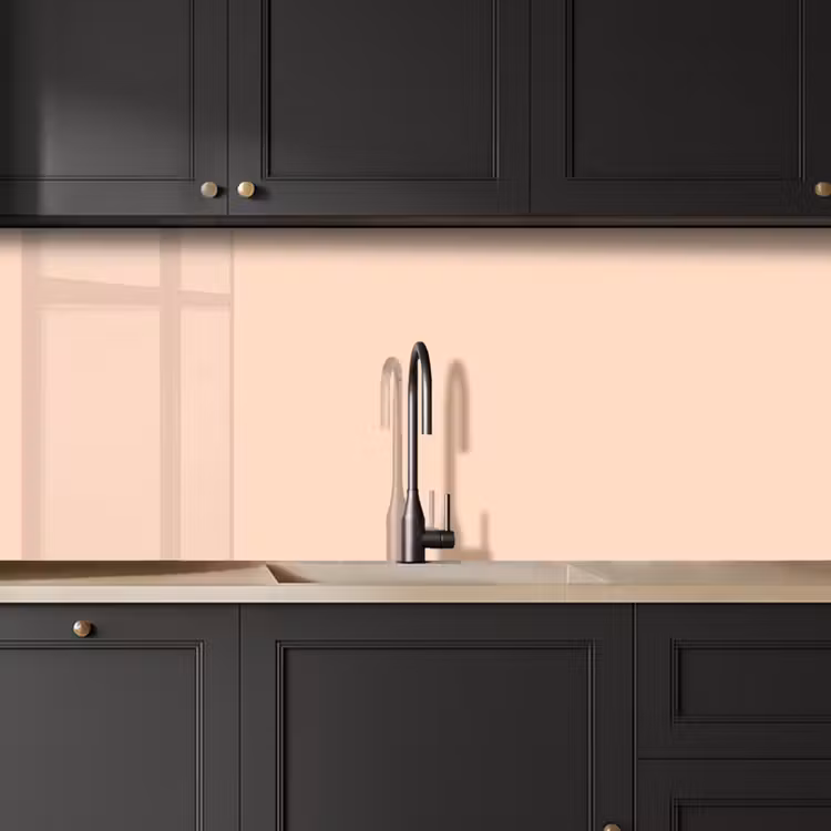 Pale - Peach - Nude keuken achterwand 2 middel 871 -sfeer1