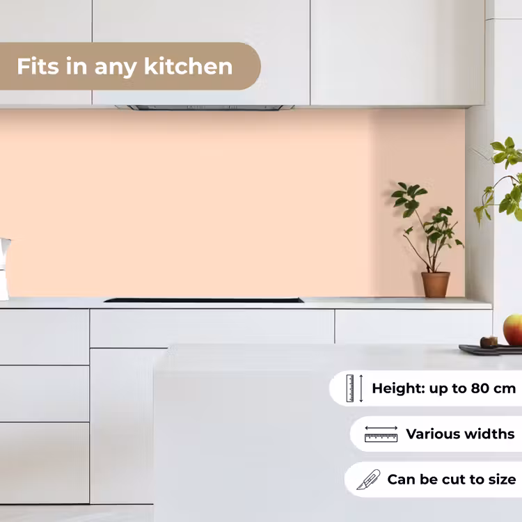 Pale - Peach - Nude keuken achterwand 2 middel 871 -sfeer4_UK