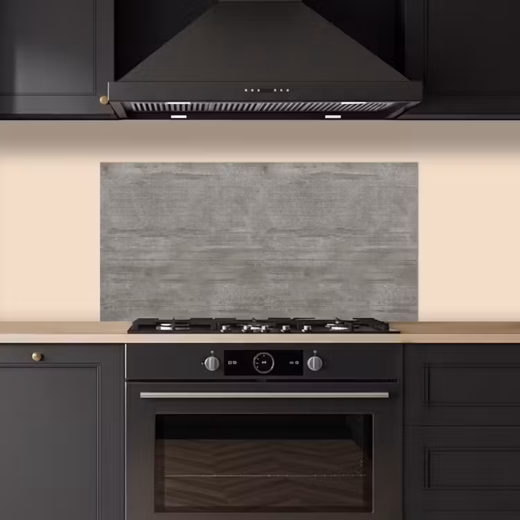 Patroon - Beton - Grijs keuken achterwand spatscherm middel 899 -sfeer1