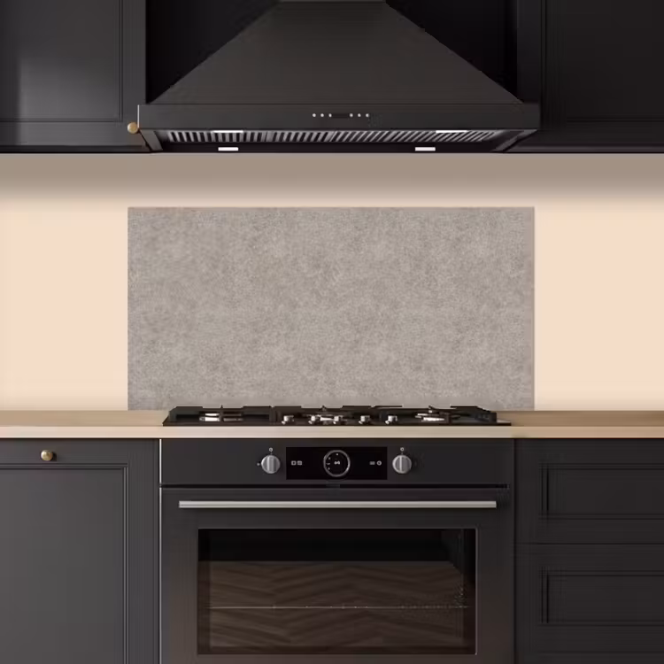 Patroon - Beton - Grijs keuken achterwand spatscherm middel 899 -sfeer1