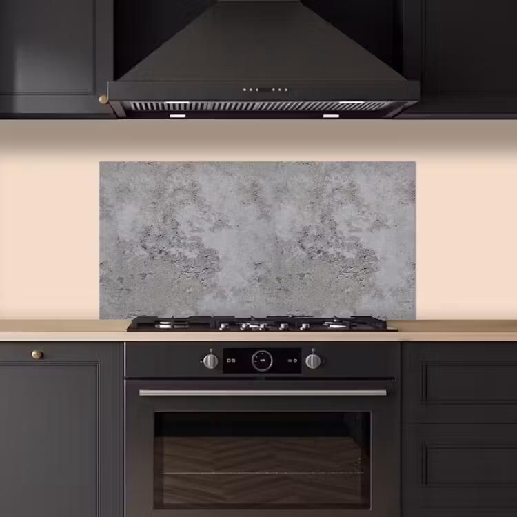 Patroon - Grijs - Oud - Beton keuken achterwand spatscherm middel 899 -sfeer1