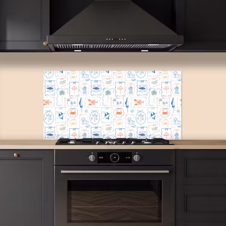 Zee - Sfeer - Strand - Multi keuken achterwand spatscherm middel 899 -sfeer1