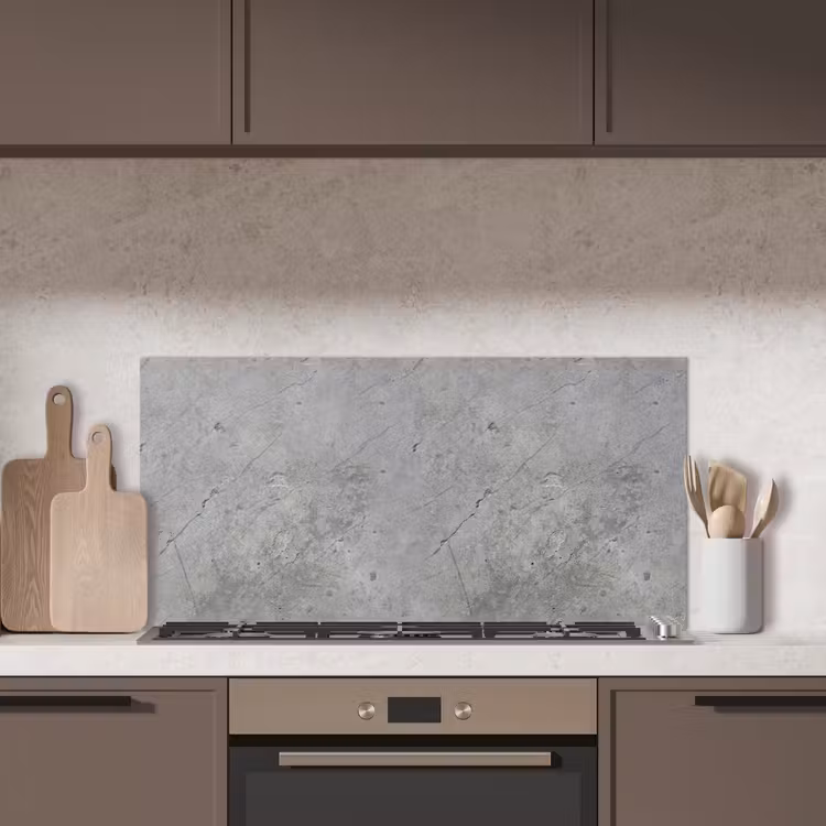 Patronen - Beton - Oud keuken achterwand spatscherm middel 899 -sfeer2