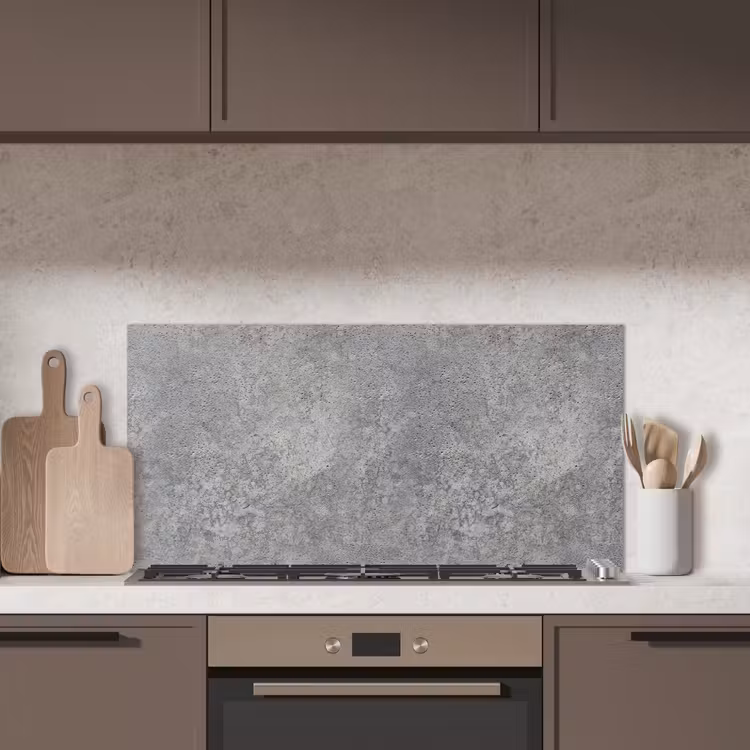 Patronen - Industrieel - Beton keuken achterwand spatscherm middel 899 -sfeer2