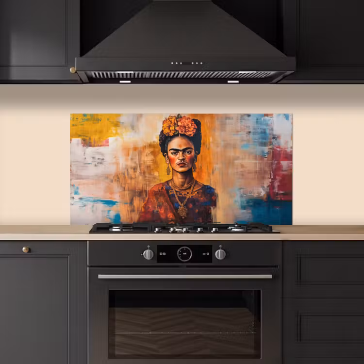 Portret - Sieraden - Schilderachtig keuken achterwand spatscherm middel -sfeer1