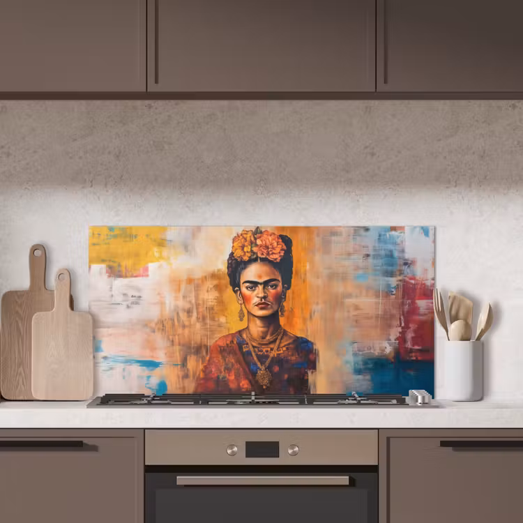 Portret - Sieraden - Schilderachtig keuken achterwand spatscherm middel -sfeer2