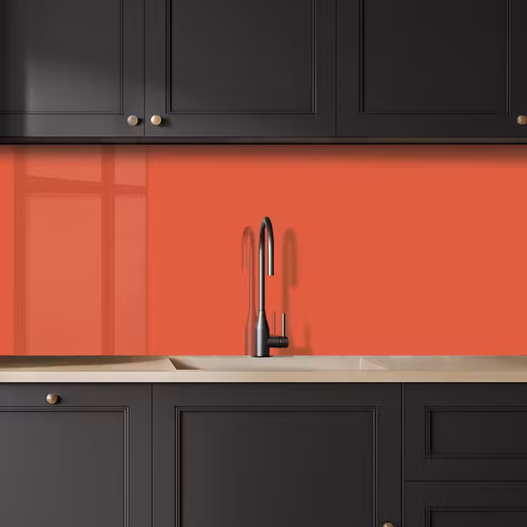 Rustic - Clay - Oranje keuken achterwand 2 middel 871 -sfeer1
