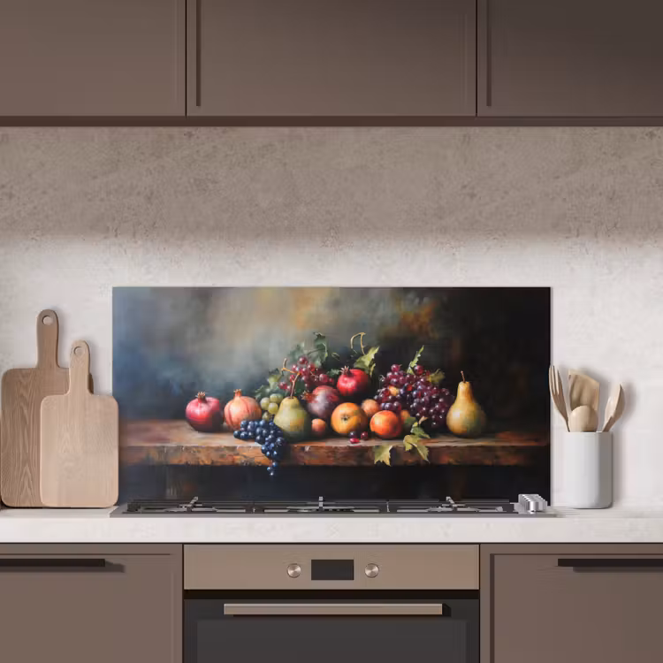 Rustiek - Stilleven - Fruit keuken achterwand spatscherm middel -sfeer2