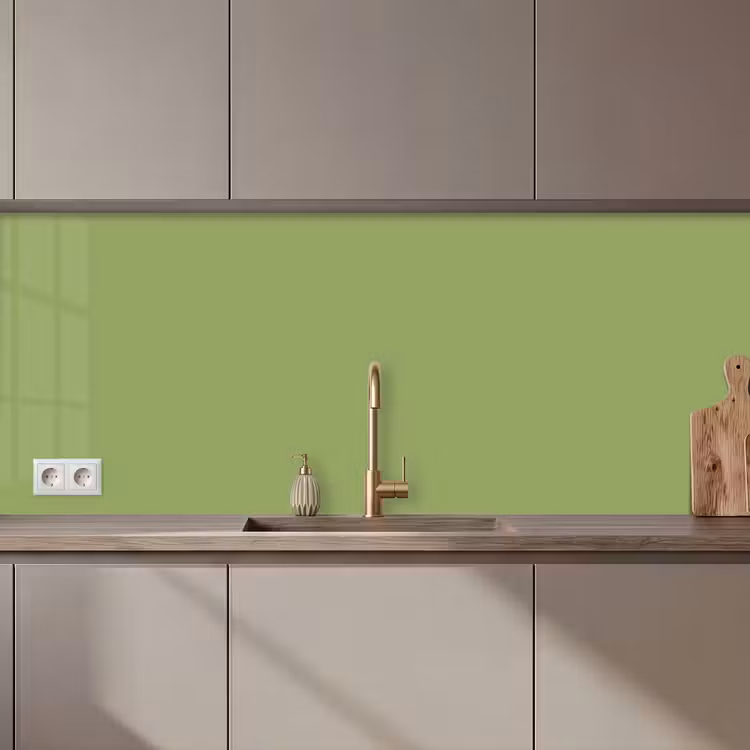 Sage - Green - Groen keuken achterwand 2 middel 871 zz_3dshopping