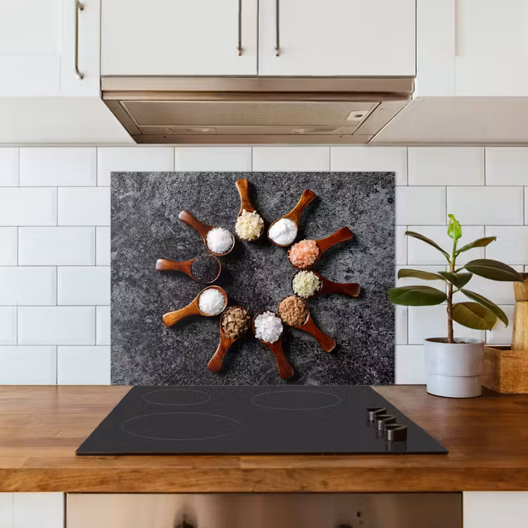Zoutkristallen Sterrenstelsel keuken achterwand spatscherm middel -sfeer2