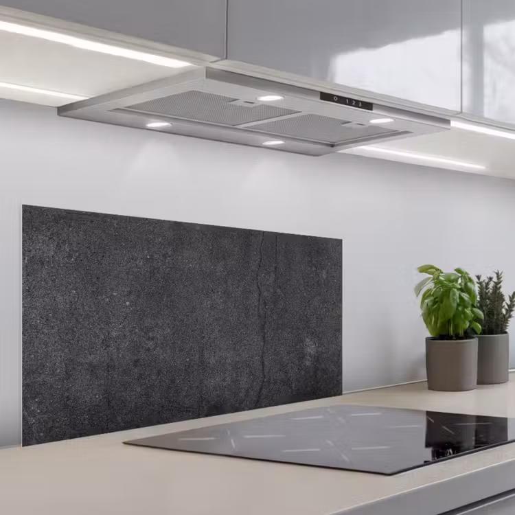 Getekend door de Tijd keuken achterwand spatscherm middel -3d_schuin