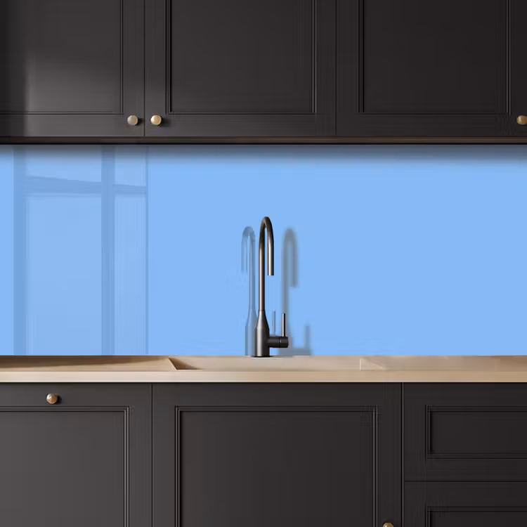 Sky - Glow - Blauw keuken achterwand 2 middel 871 -sfeer1