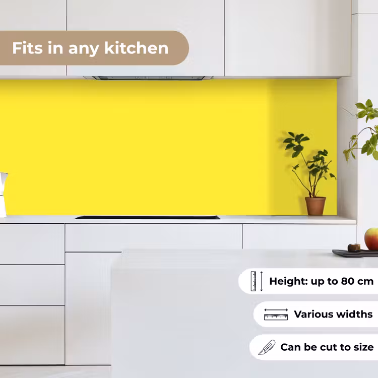 Soft - Custard - Geel keuken achterwand 2 middel 871 -sfeer4_UK