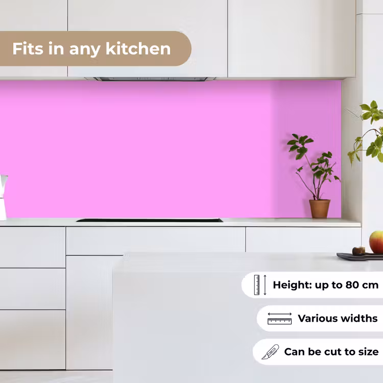 Soft - Lavender - Roze keuken achterwand 2 middel 871 -sfeer4_UK