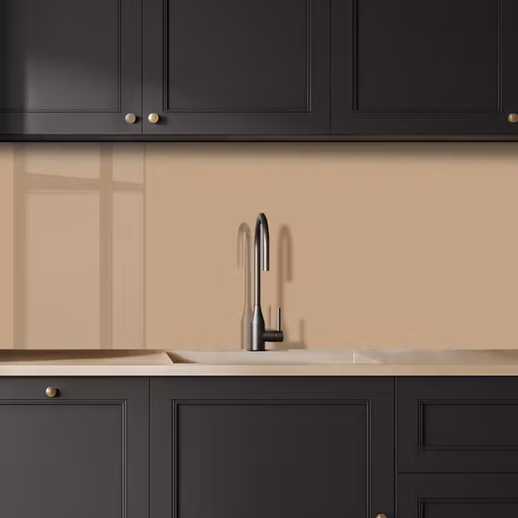 Soft - Taupe - Bruin keuken achterwand 2 middel 871 -sfeer1