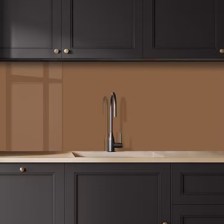 Soft - Walnut - Bruin keuken achterwand 2 middel 871 -sfeer1