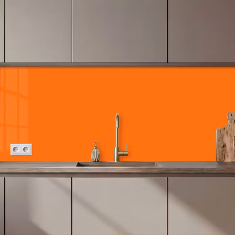 Spiced - Pumpkin - Oranje keuken achterwand 2 middel 871 zz_3dshopping