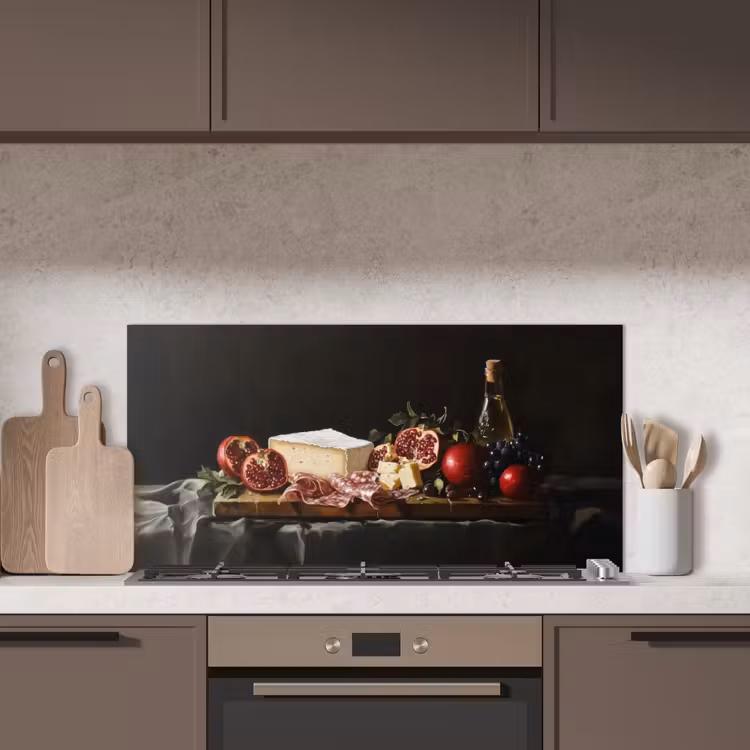 Stilleven - Vintage - Borrelplank keuken achterwand spatscherm middel -sfeer2
