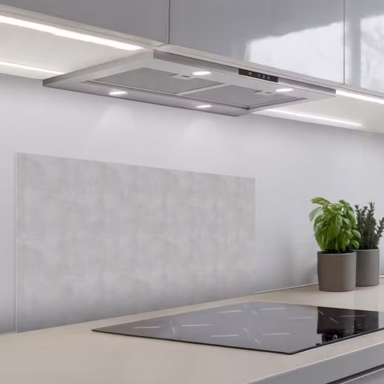 Steen - Patronen - Beton keuken achterwand spatscherm middel 899 -3d_schuin