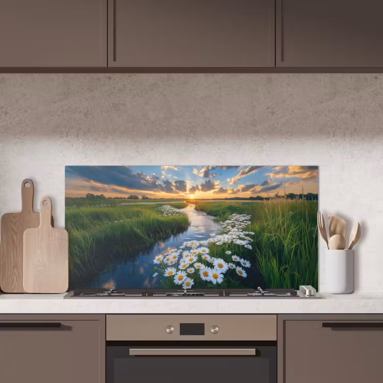 Beekje - Landschap - Margriet keuken achterwand spatscherm middel -sfeer2