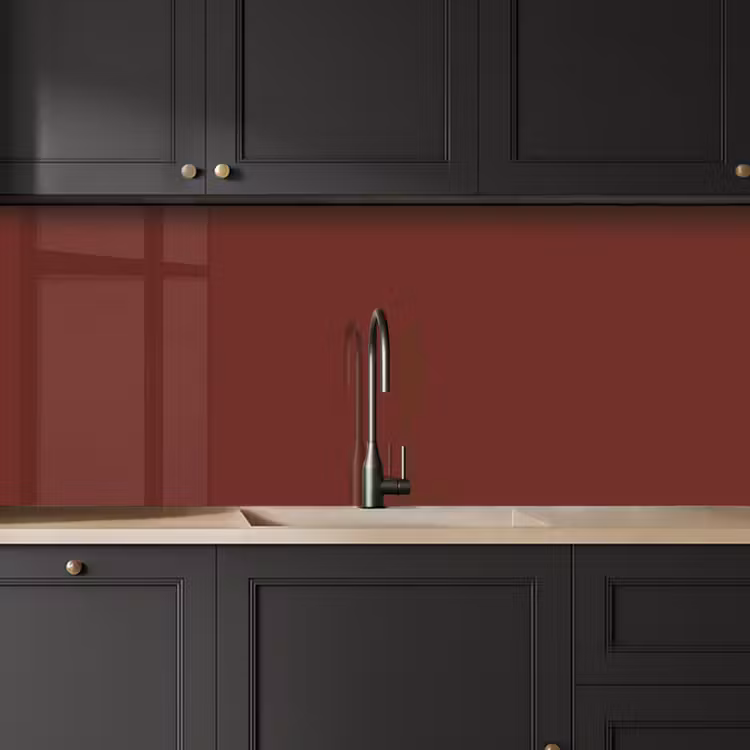 Valentine - Velvet - Rood keuken achterwand 2 middel 871 -sfeer1