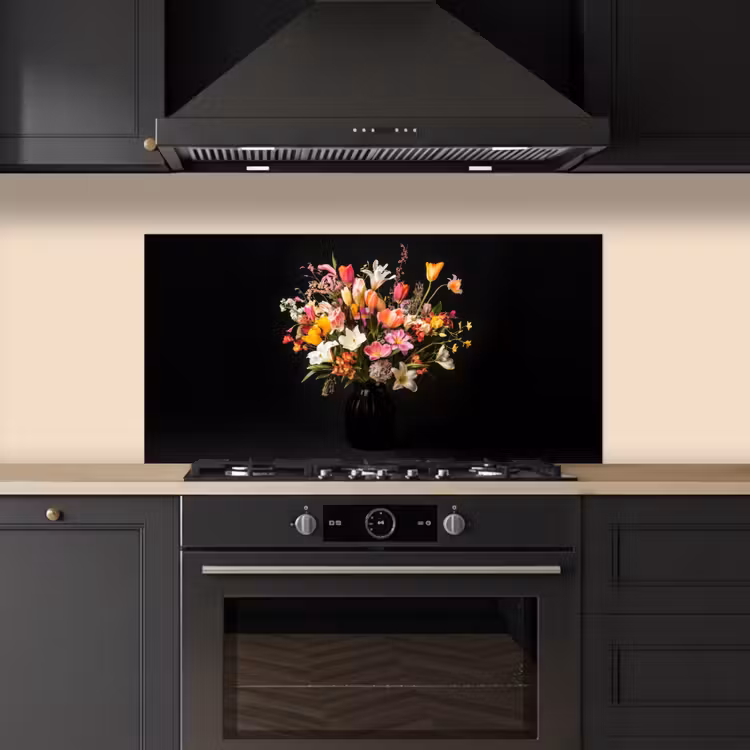 Vaas - Bloemen - Tulpen keuken achterwand spatscherm middel -sfeer1