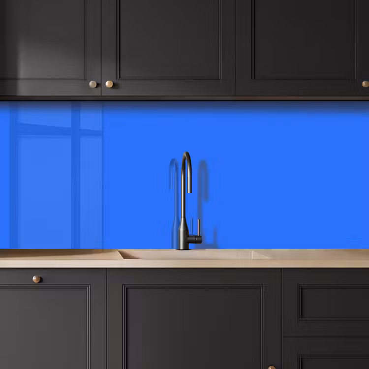 Vivid - Cobalt - Blauw keuken achterwand 2 middel 871 -sfeer1
