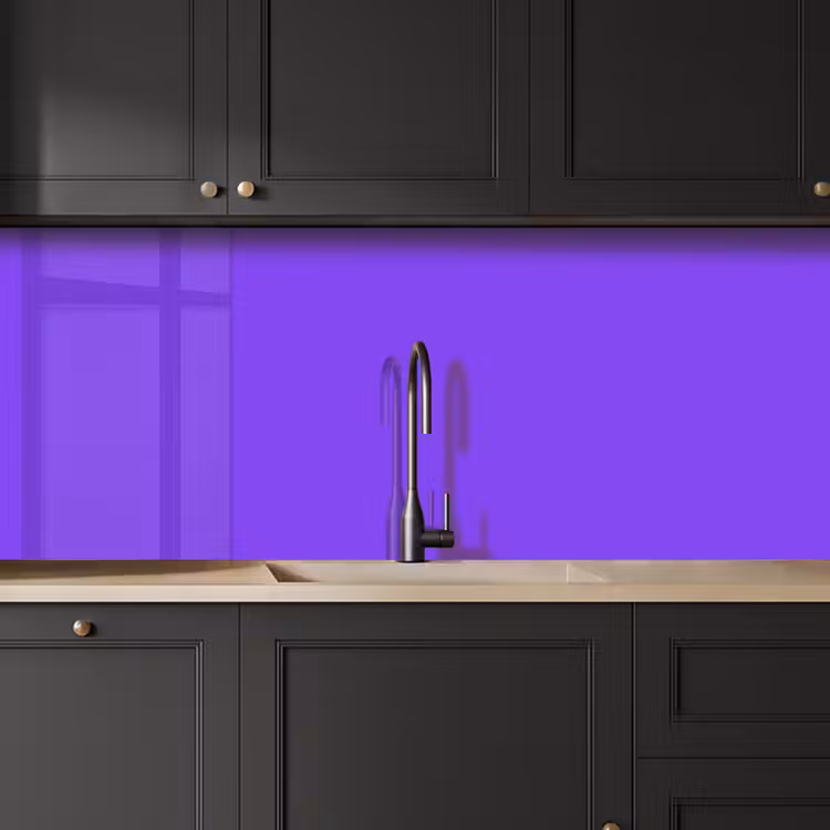 Vivid - Violet - Paars keuken achterwand 2 middel 871 -sfeer1