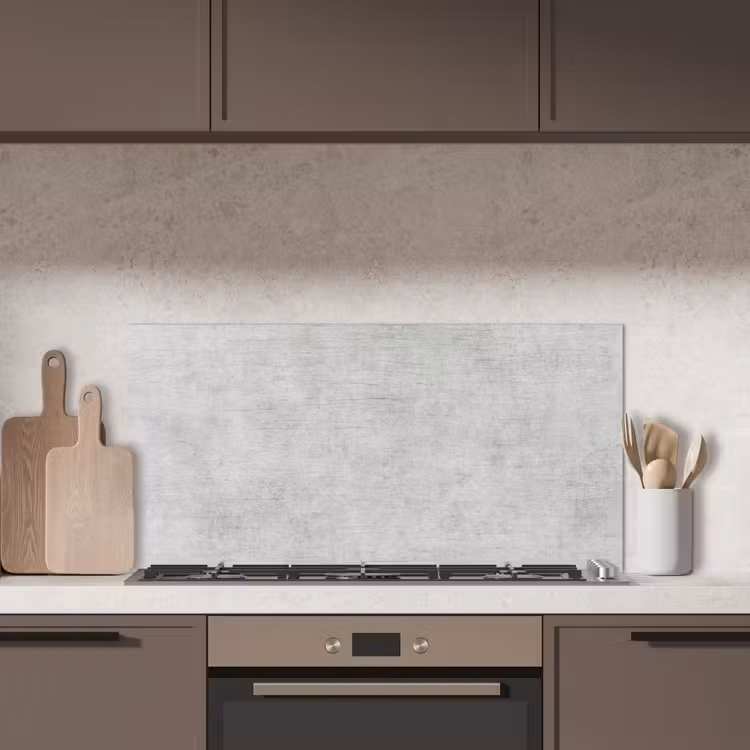 Verweerde Grijze Canvas keuken achterwand spatscherm middel -sfeer2