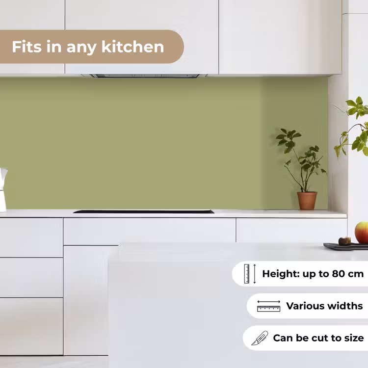Whispering - Sage - Groen keuken achterwand 2 middel 871 -sfeer4_UK