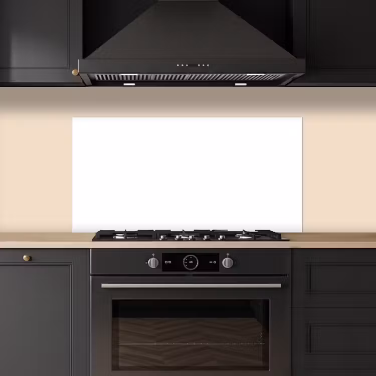 Wit - Kleuren - Neutraal keuken achterwand spatscherm middel 899 -sfeer1