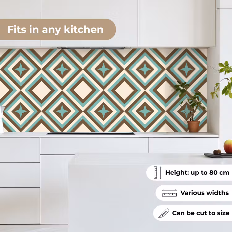 Jaren 50 - Ster - Design keuken achterwand 2 middel 871 -sfeer4_UK