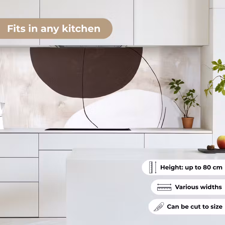 Kitchen Wall Splashback - Abstract - Forms - Modern - Abstract - Vormen - Modern keuken achterwand 2 middel