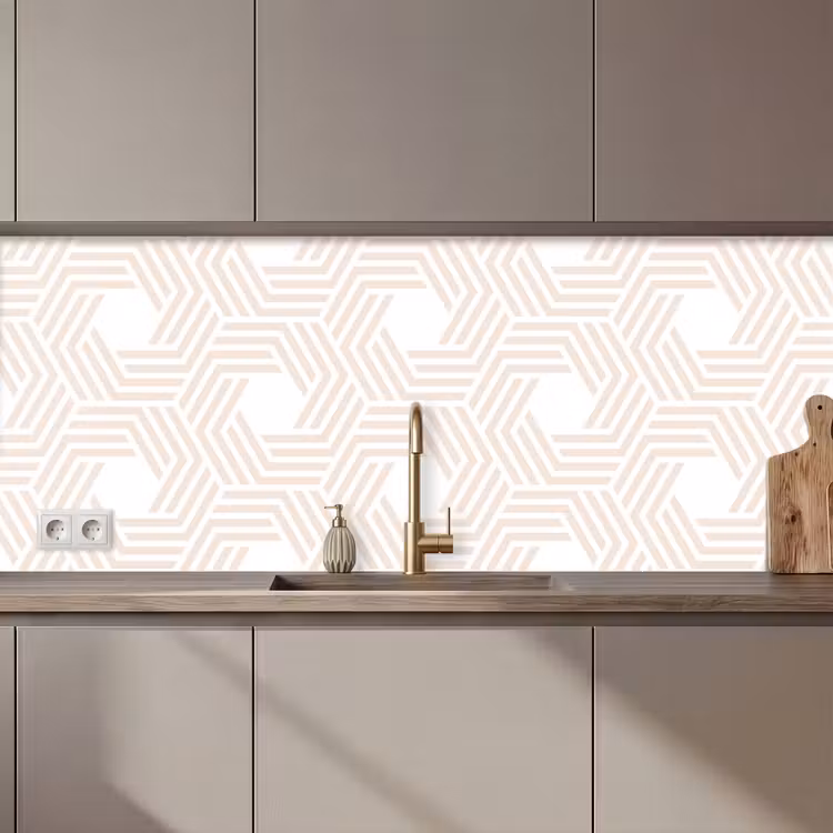 Abstract - Patronen - Design keuken achterwand 2 middel 871 zz_3dshopping