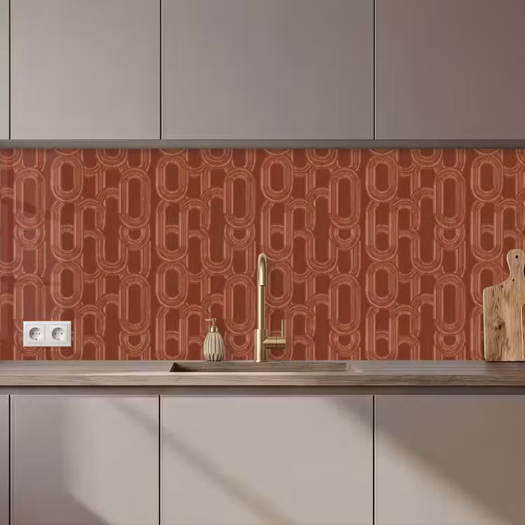 Abstract - Textuur - Bruin keuken achterwand 2 middel 871 zz_3dshopping